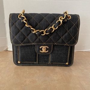 Chanel 2023 SS Denim Backpack - Brand New - Very Rare Find
